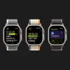Apple Watch Ultra 2 49mm GPS + LTE Titanium Case with Orange/Beige Trail Loop M/L (MRF23)