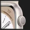 Apple Watch Series 8 41mm Starlight Aluminum Case with Starlight Sport Band (MNP63)