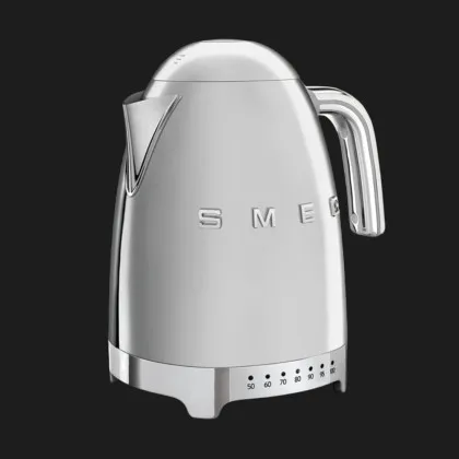 Электрочайник SMEG с регулятором температуры (Steel) в Белой Церкви