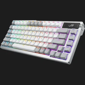 Клавіатура ігрова ASUS ROG Azoth NX Snow EN PBT (White) (UA)