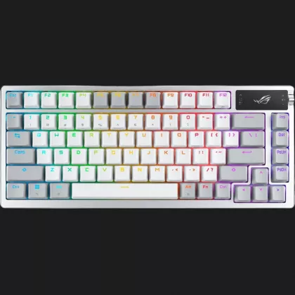 Клавиатура игровая ASUS ROG Azoth NX Snow EN PBT (White) (UA