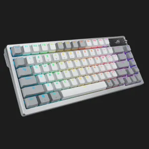 Клавіатура ігрова ASUS ROG Azoth NX Snow EN PBT (White) (UA)