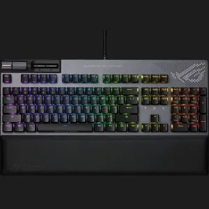 Клавиатура игровая ASUS ROG Strix Flare II Animate NX Red EN PBT (Black) (UA)