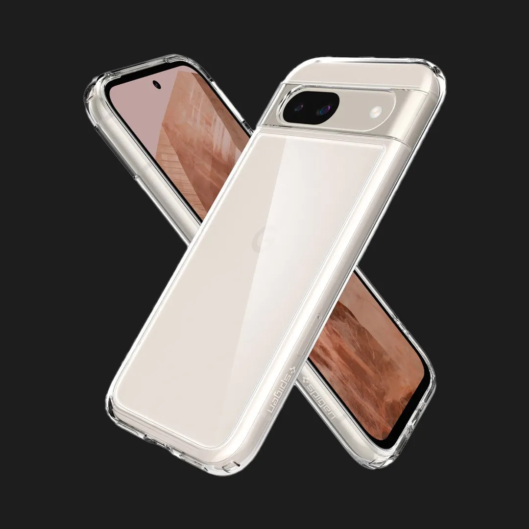 Чохол Spigen Ultra Hybrid для Google Pixel 8a (Crystal Clear)