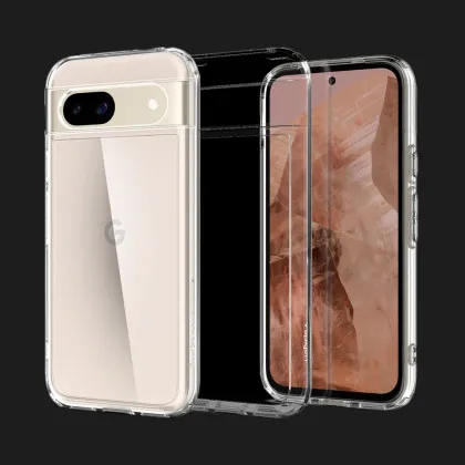 Чехол Spigen Ultra Hybrid для Google Pixel 8a (Crystal Clear) в Стрыю