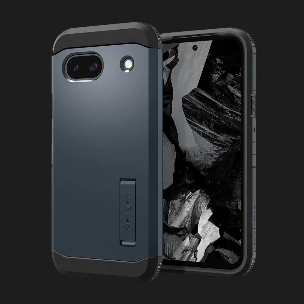 Чохол Spigen Tough Armor для Google Pixel 8a (Metal Slate)