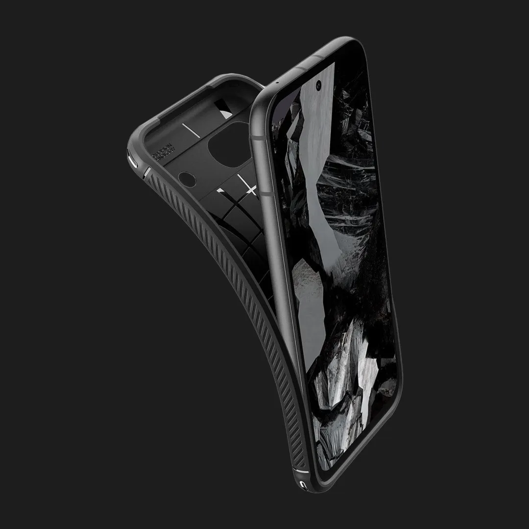 Чохол Spigen Rugged Armor для Google Pixel 8a (Matte Black)