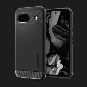Чохол Spigen Rugged Armor для Google Pixel 8a (Matte Black) в Хмельницькому