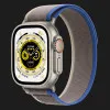 Apple Watch Ultra 49mm GPS + LTE Titanium Case with Blue/Gray Trail Loop S/M (MNHL3/MNHE3)