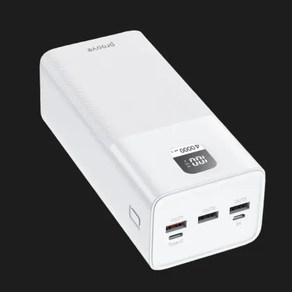 Power Bank Proove Giant 100W 40000mAh (White) в Білій Церкві