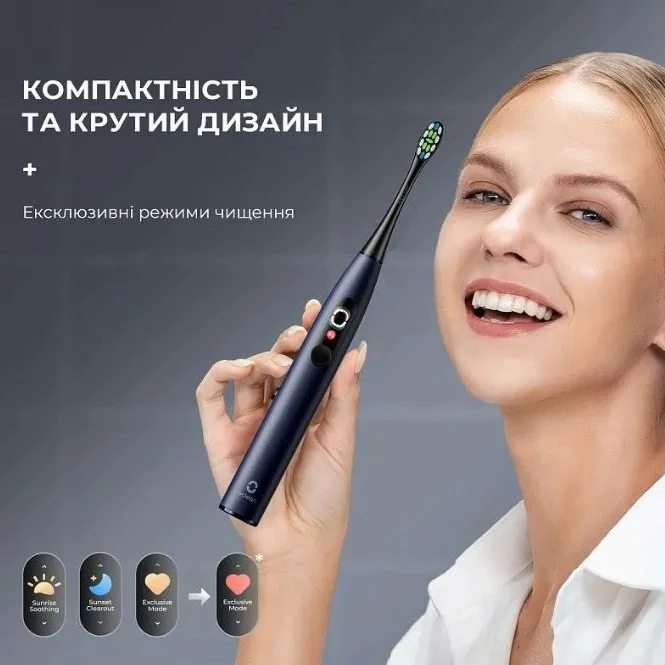 Зубная электрощетка Oclean X Pro Digital (Dark Blue)