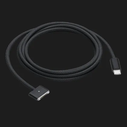 Кабель Apple USB-C to MagSafe 3 Cable (2m) (Space Black) в Києві