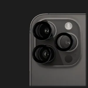 Захисне скло 9:42 для камери iPhone 14 Pro/14 Pro Max (Black) в Хмельницькому