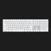 Повнорозмірна клавіатура Apple Magic Keyboard (Silver) (MQ052)