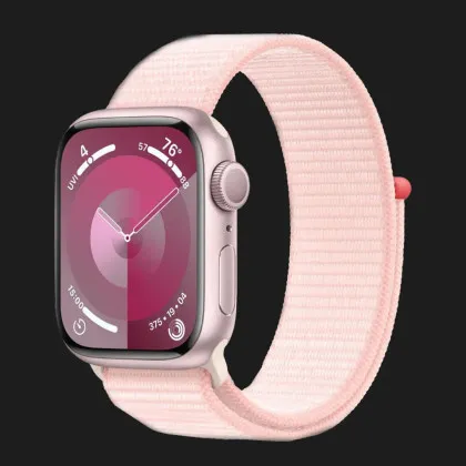 Apple Watch Series 9 GPS 41mm Pink Aluminum Case with Light Pink Sport Loop (MR953) в Нетішині