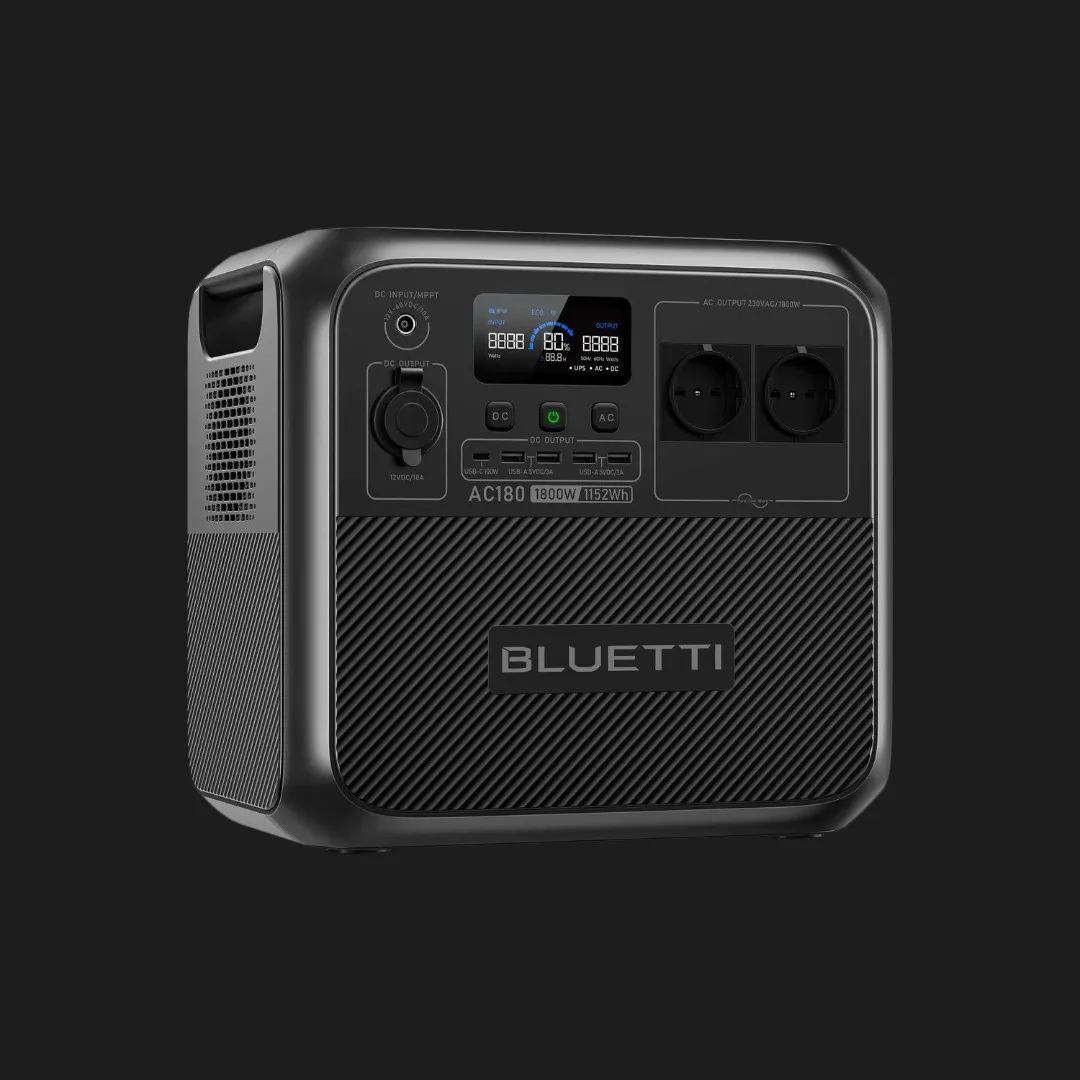 Зарядна станція BLUETTI AC180 1800W (1152 Вт/ч)