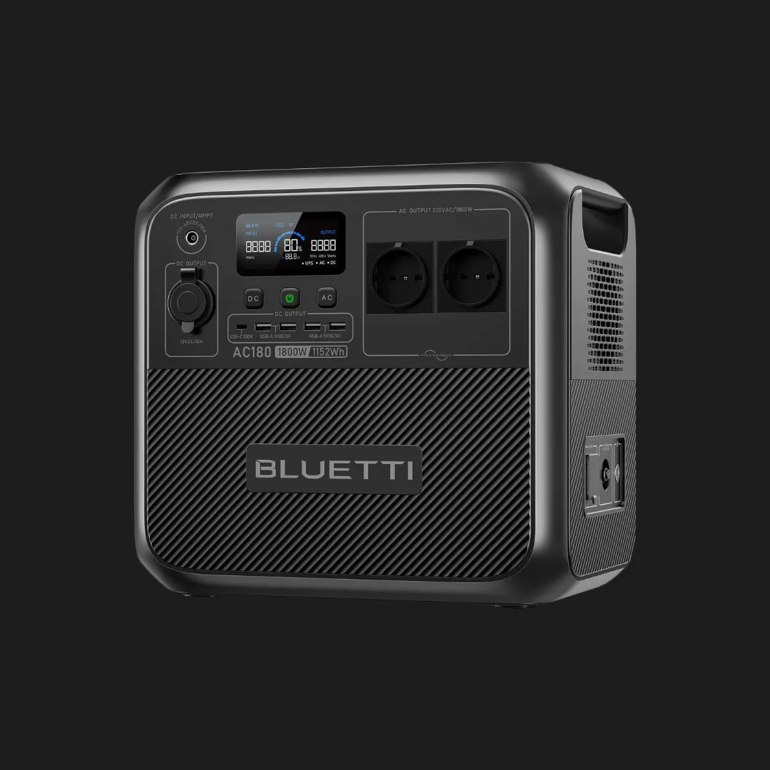 Зарядна станція BLUETTI AC180 1800W (1152 Вт/ч)