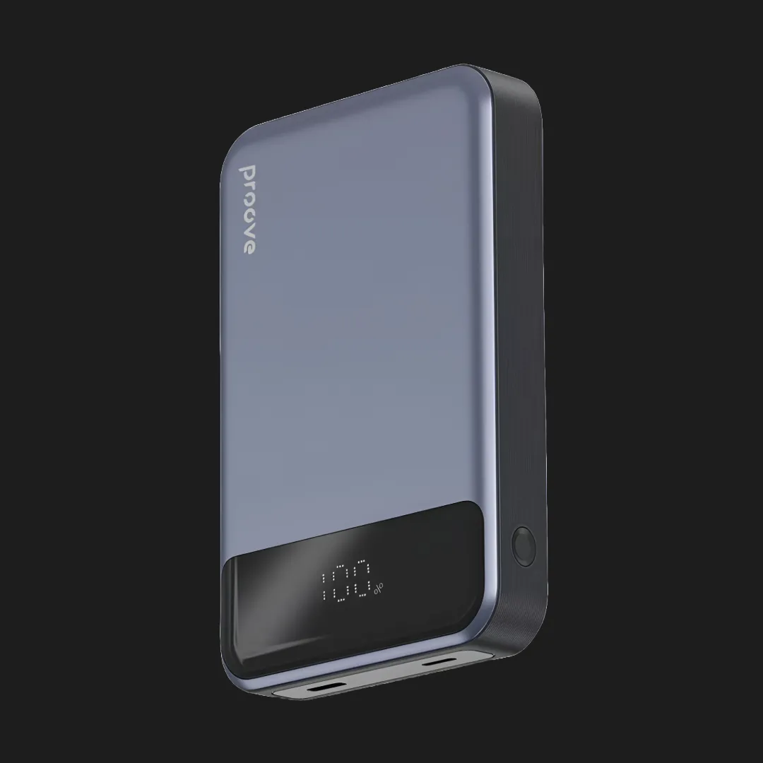 Power Bank Proove Hoodman Magnetic 20 W 10000 mAh (Gray)