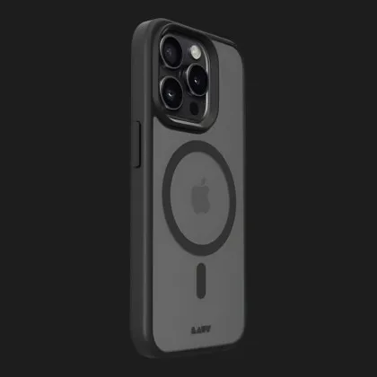 Чохол LAUT Protect HUEX MagSafe для iPhone 15 Pro Max (Black)
