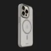 Чехол LAUT Protect HUEX MagSafe для iPhone 15 Pro (Gray)