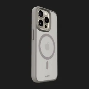 Чохол LAUT Protect HUEX MagSafe для iPhone 15 Pro (Gray) в Хмельницькому