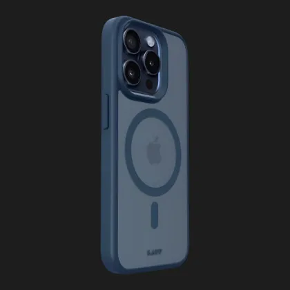 Чохол LAUT Protect HUEX MagSafe для iPhone 15 Pro (Blue)
