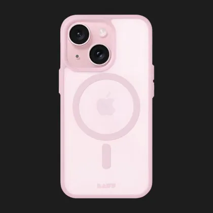 Чохол LAUT Protect HUEX MagSafe для iPhone 15 (Pink)