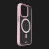 Чохол LAUT Protect HUEX MagSafe для iPhone 15 (Pink)