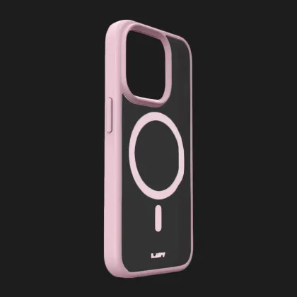 Чохол LAUT Protect HUEX MagSafe для iPhone 15 (Pink)