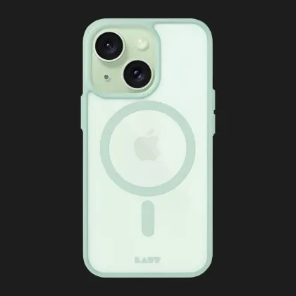 Чохол LAUT Protect HUEX MagSafe для iPhone 15 (Mint)