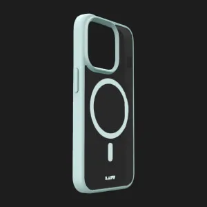 Чехол LAUT Protect HUEX MagSafe для iPhone 15 (Mint) в Хмельницком