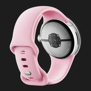 Cмарт-годинник Google Pixel Watch 3 41mm LTE Polished Silver Aluminum Case/Rose Quartz Active Band