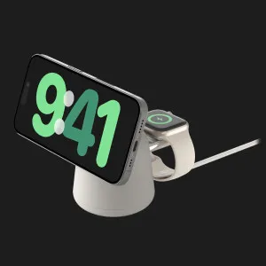 Беспроводная зарядка Belkin 2 in 1 MagSafe (Sand Mass) в Хмельницком