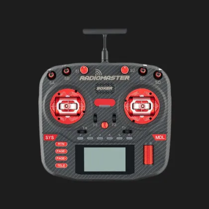 Пульт управління для дрона RadioMaster Boxer MAX ELRS AG01 (RED) (HP0157.0056-M2-RED) в Кам'янці - Подільскому