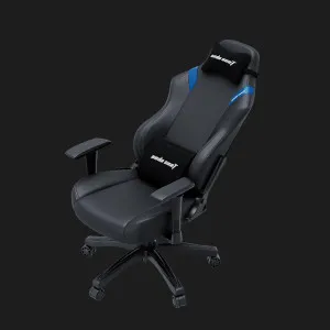 Крісло ігрове Anda Seat Luna Size L (Black/Blue) (UA) в Бродах
