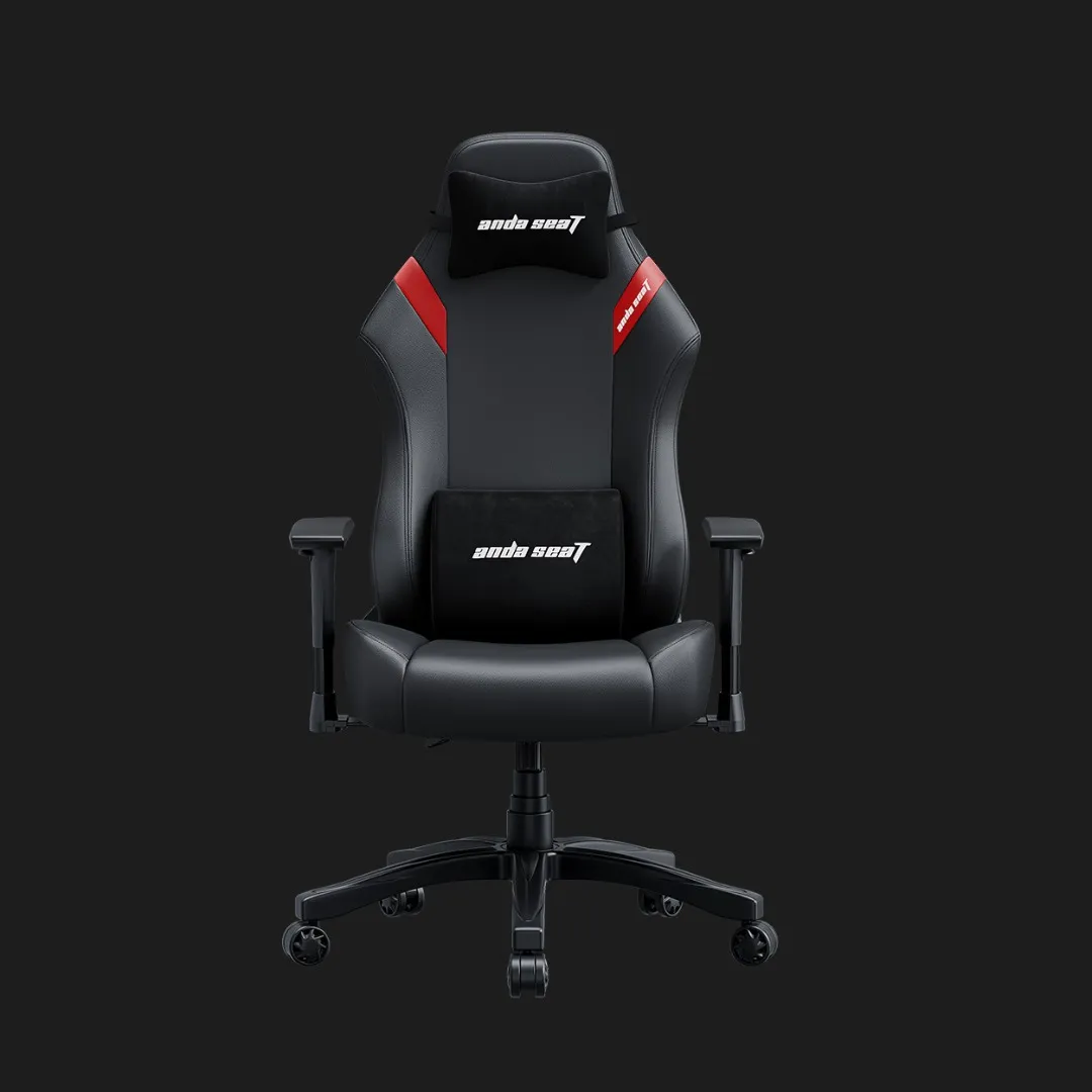 Крісло ігрове Anda Seat Luna Size L (Black/Red) (UA)