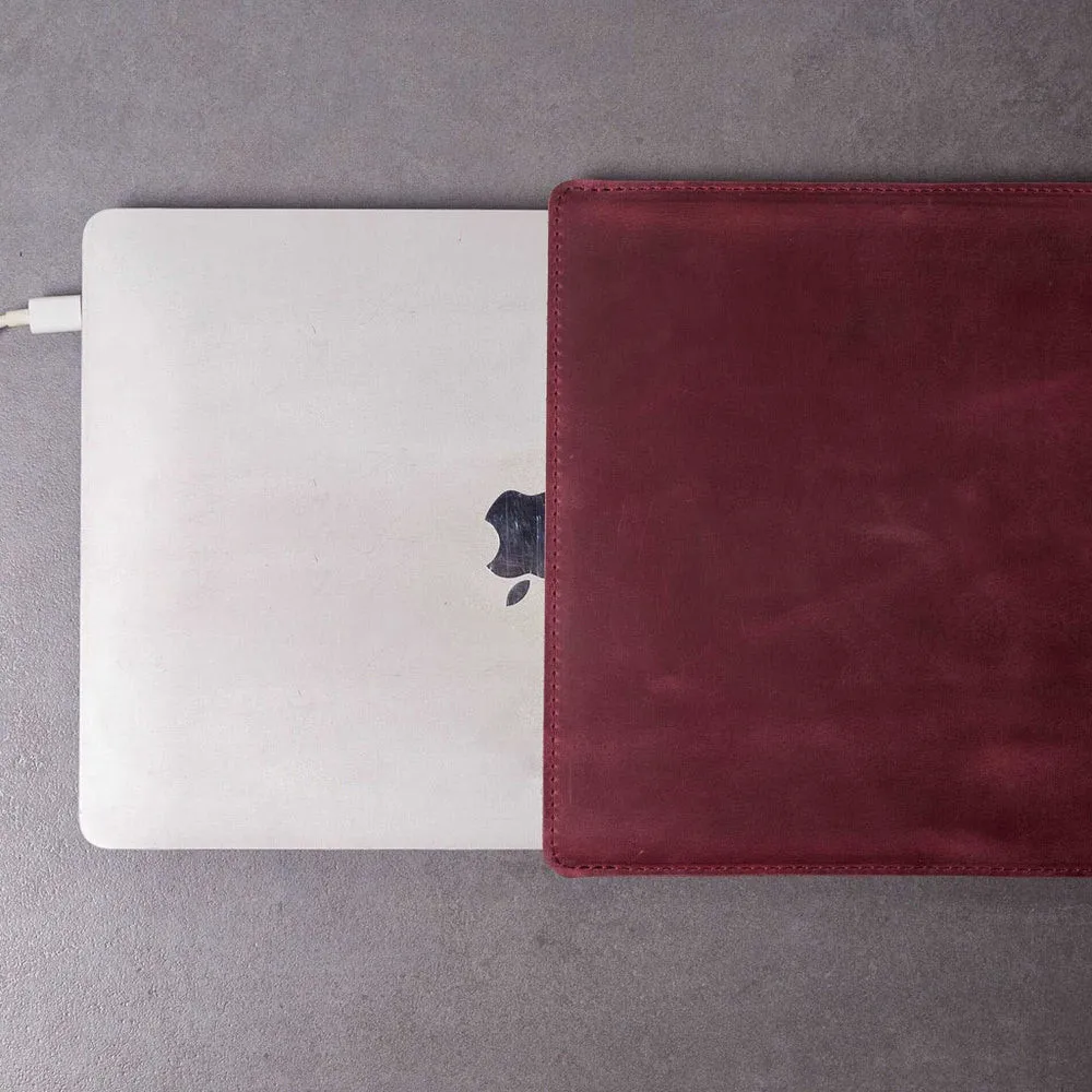 Чехол-папка INCARNE Free Port Plus для MacBook Pro 14'' (2021-2023) (Wine)