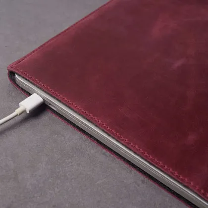 Чохол-папка INCARNE Free Port Plus для MacBook Pro 15'' (2016-2022) (Wine) в Чернігові