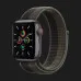 Apple Watch Series SE 40mm Space Gray Aluminum Case with Tornado/Gray Sport Loop (MKQR3)