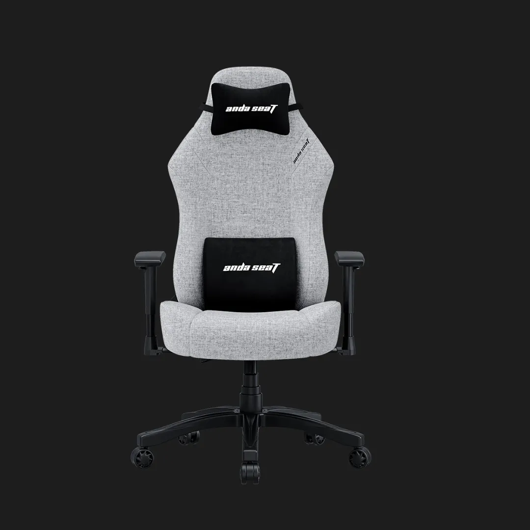 Крісло ігрове Anda Seat Luna Size L (Grey Fabric) (UA)
