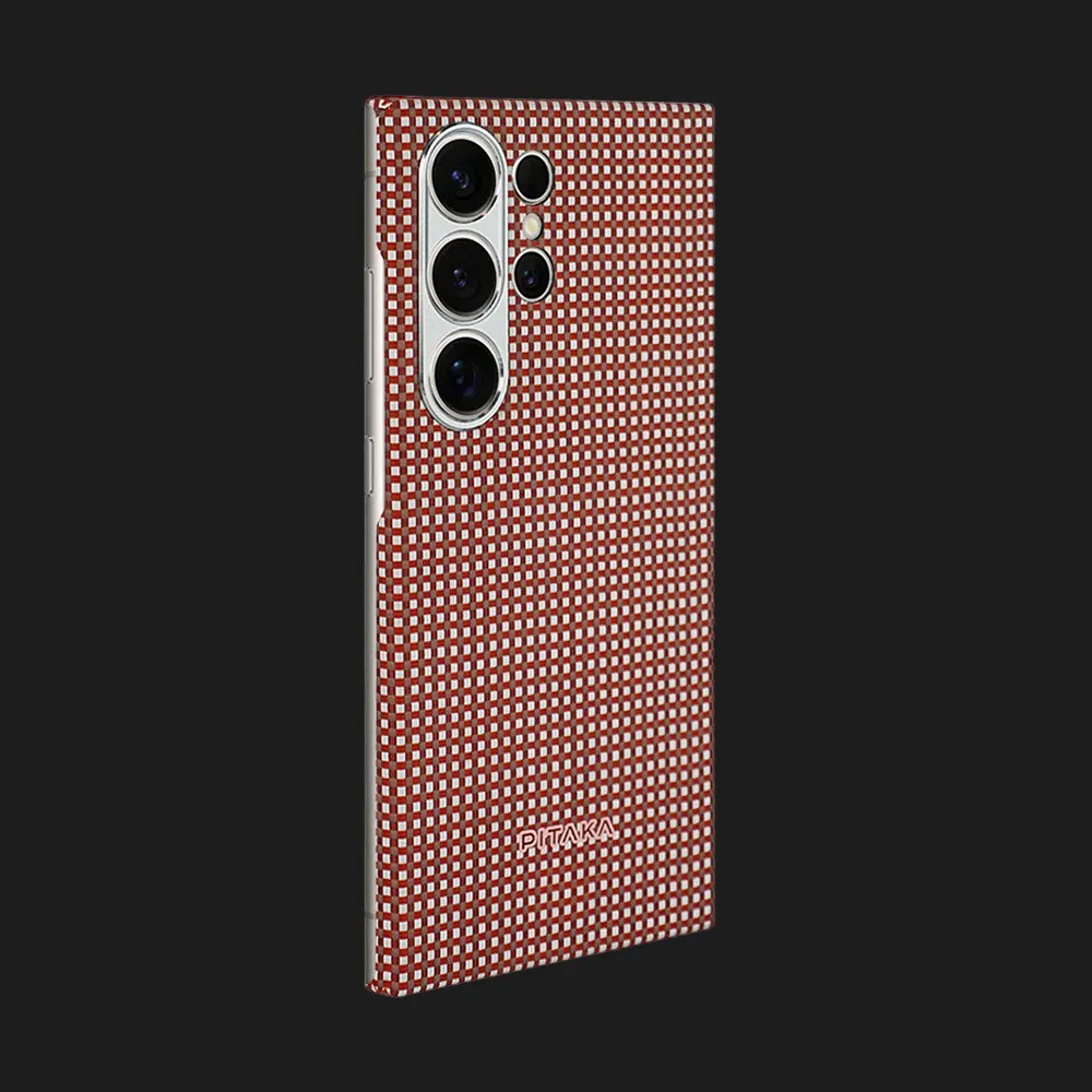 Чехол Pitaka MagEz Case 4 для Samsung Galaxy S24 Ultra (Bonfire)