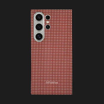 Чохол Pitaka MagEz Case 4 для Samsung Galaxy S24 Ultra (Bonfire) в Хусті