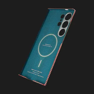 Чехол Pitaka MagEz Case 4 для Samsung Galaxy S24 Ultra (Bonfire) в Луцке