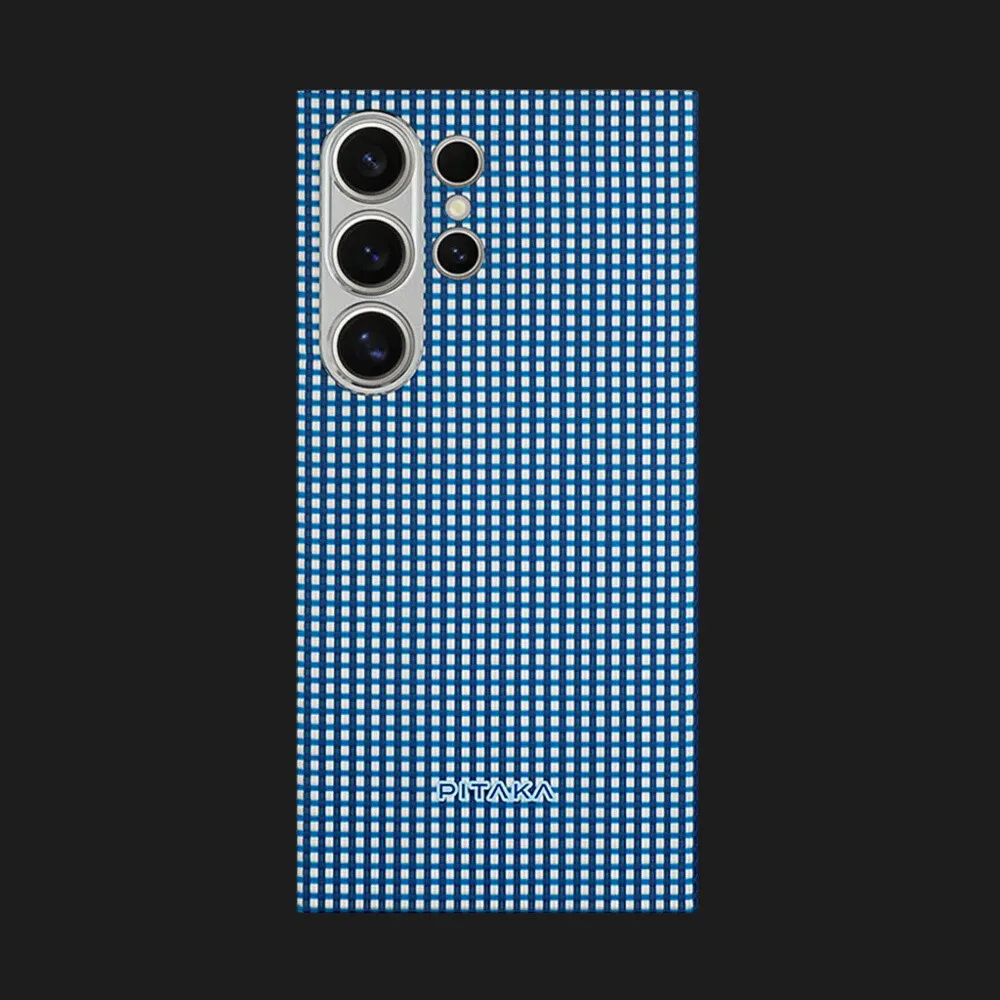 Чехол Pitaka MagEz Case 4 для Samsung Galaxy S24 Ultra (Ice Sea)