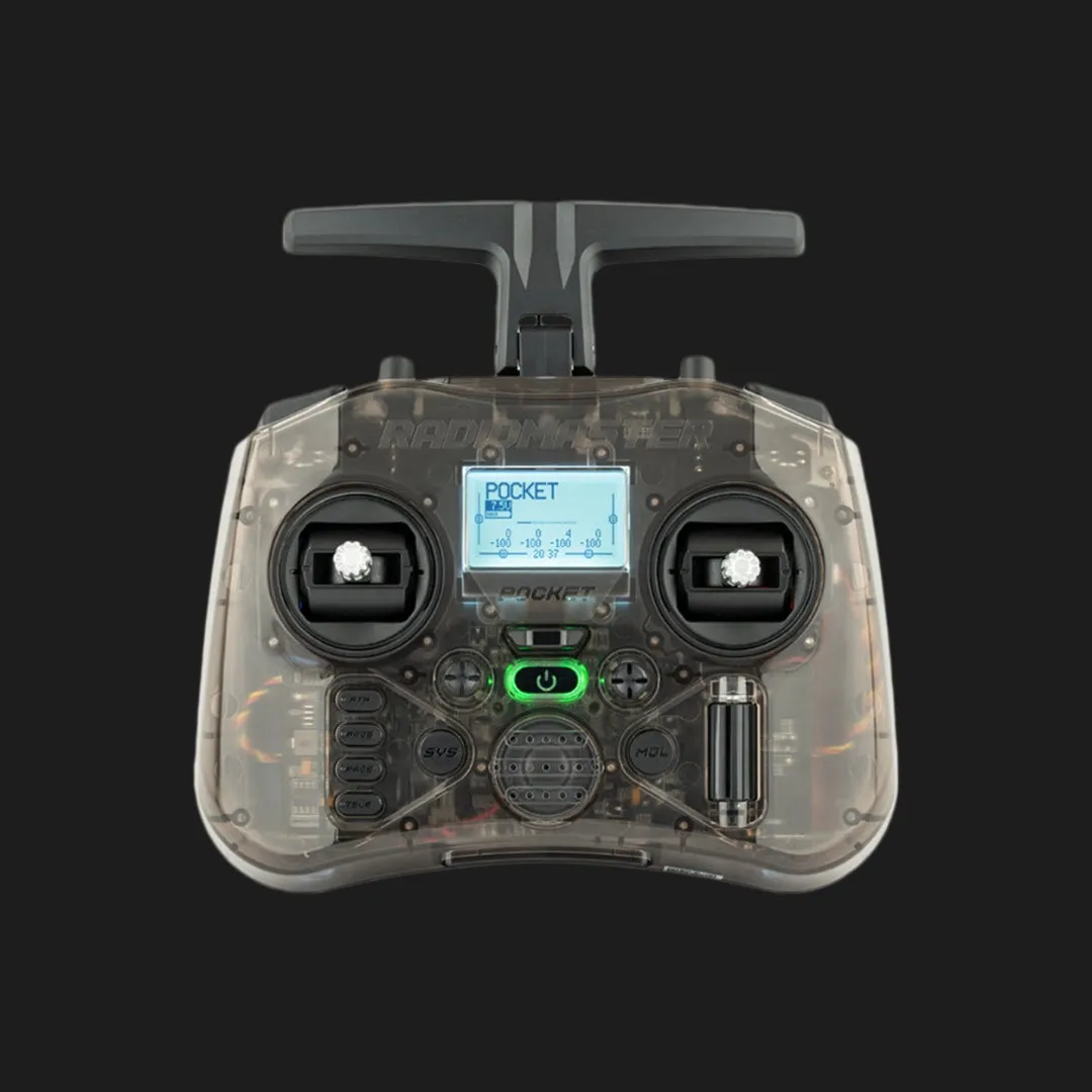Пульт управління для дрона RadioMaster Pocket ELRS (Charcoal)