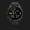 Garmin Fenix 8 43mm AMOLED Sapphire Carbon Gray DLC Titanium with Black/Pebble Gray Silicone Band