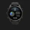 Garmin Fenix 8 43mm AMOLED Sapphire Carbon Gray DLC Titanium with Black/Pebble Gray Silicone Band