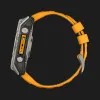 Garmin Fenix 8 51mm AMOLED Sapphire Titanium with Spark Orange/Graphite Silicone Band (010-02905-10/11)