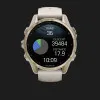 Garmin Fenix 8 43mm AMOLED Sapphire Soft Gold with Fog Gray/Dark Sandstone Silicone Band