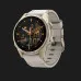 Garmin Fenix 8 43mm AMOLED Sapphire Soft Gold with Limestone Leather Band